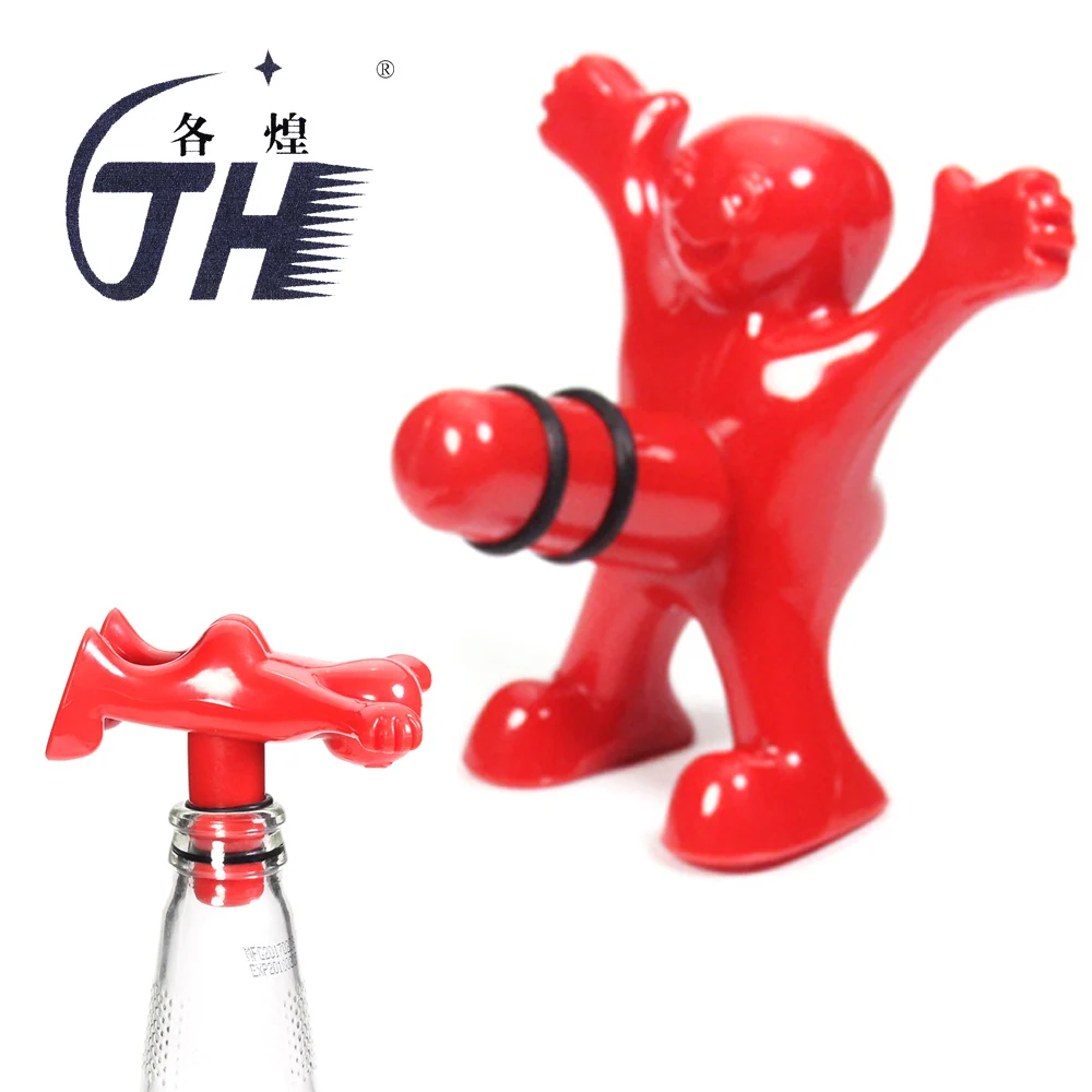 

Funny GH Red Wine Beer Bottle Opener Cap Cover Stopper Plug Opener Cork Barware Bar Tools Creative Gifts