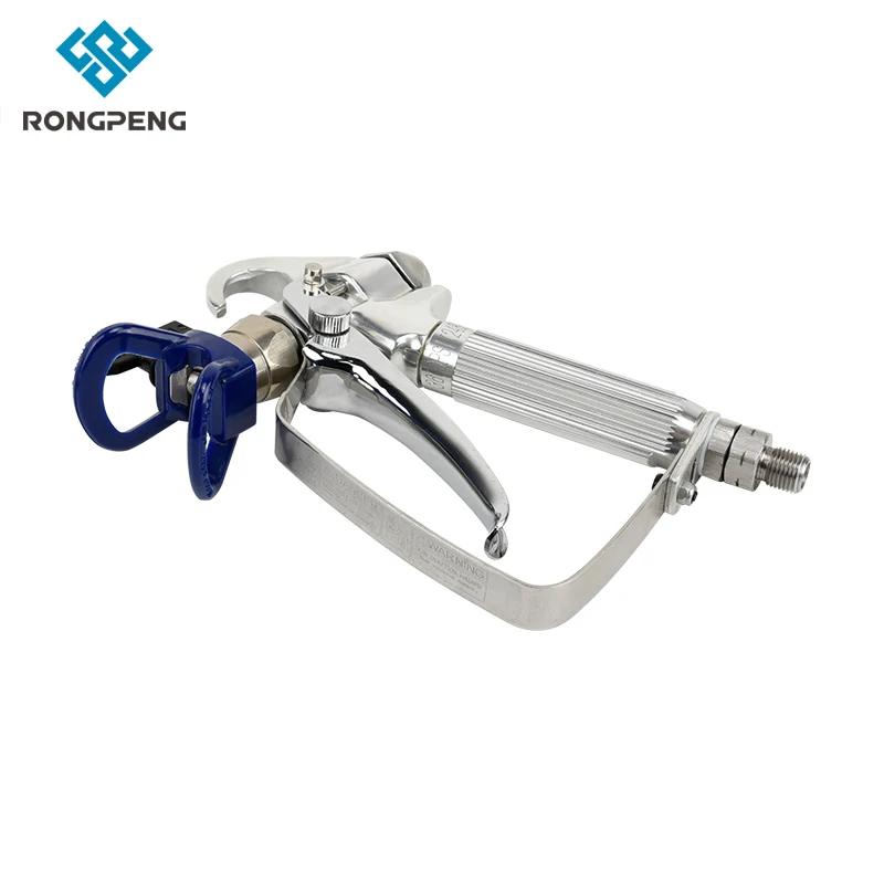 RONGPENG 3600PSI High Pressure 818C Airless Spray Gun With 517 Nozzle Tip and Tip Guard Drop Shipping