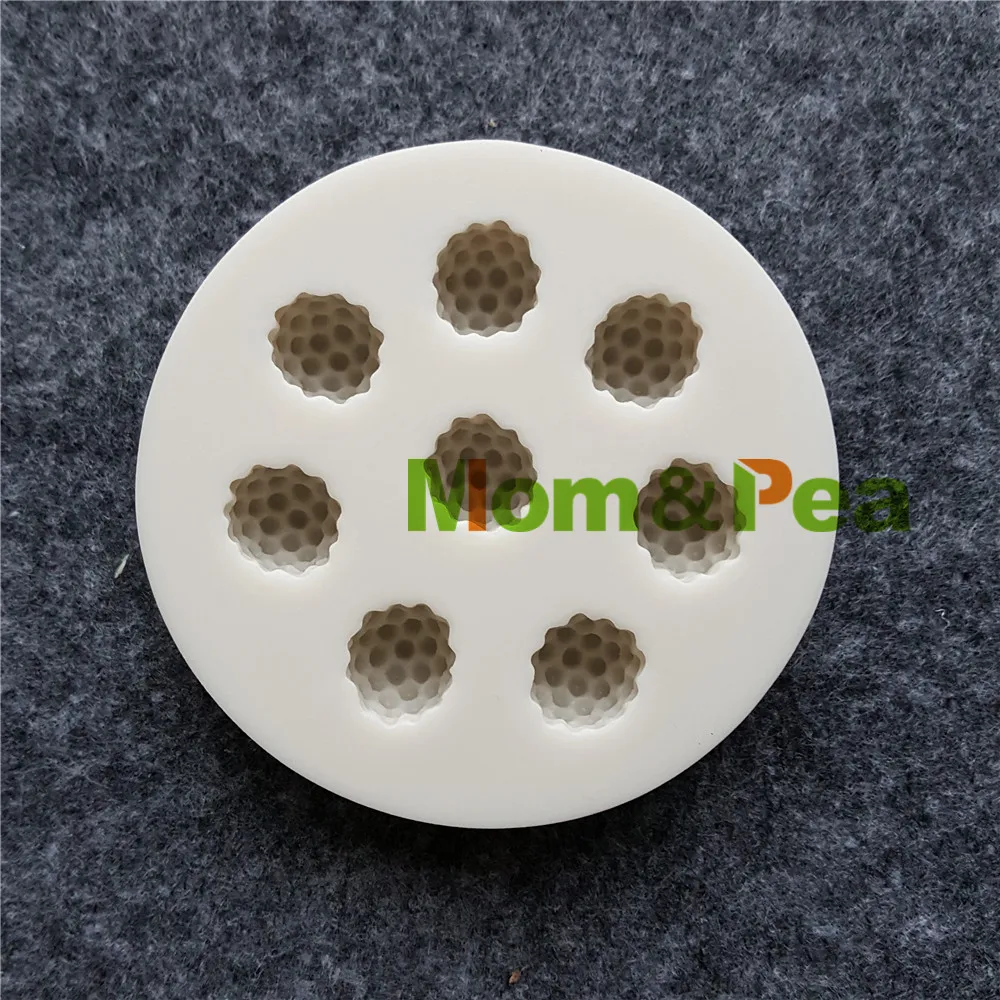 Mom&Pea MPB0013-14 Raspberry Blueberry Shaped Silicone Mold Cake Decoration Fondant Cake 3D Mold Food Grade