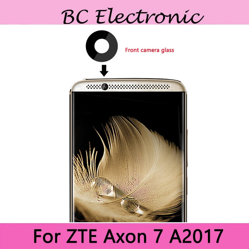 

Original For ZTE Axon 7 Axon7 A2017 A 2017 Rear Front Small Camera Glass Lens Replacement Repair