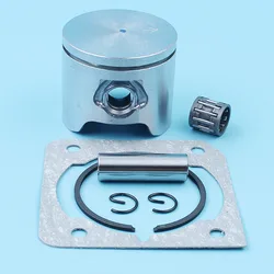 44mm Piston Pin Ring Needle Bearing Cylinder Gasket Kit For Husqvarna 350 351 2150 CS2150 CS2145 Chainsaw 503899671,503899603