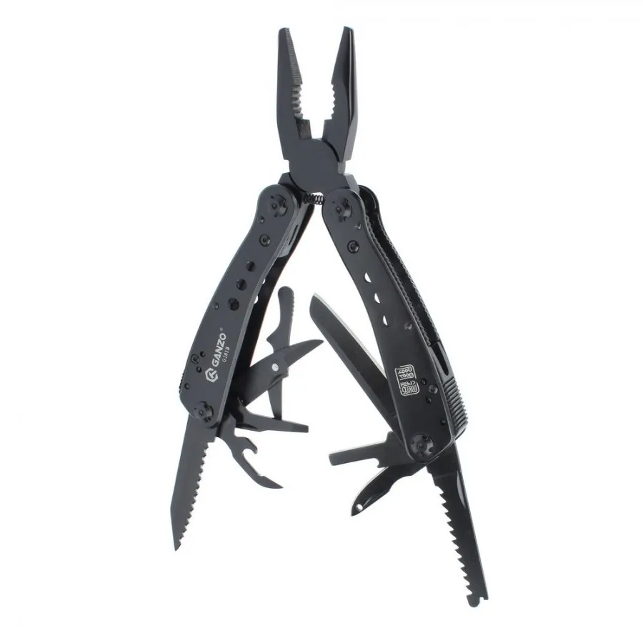 

Ganzo G200 series G201-B Multi pliers 24 Tools in One Hand Tool Set Screwdriver Kit Portable Folding Knife Stainless Steel plier