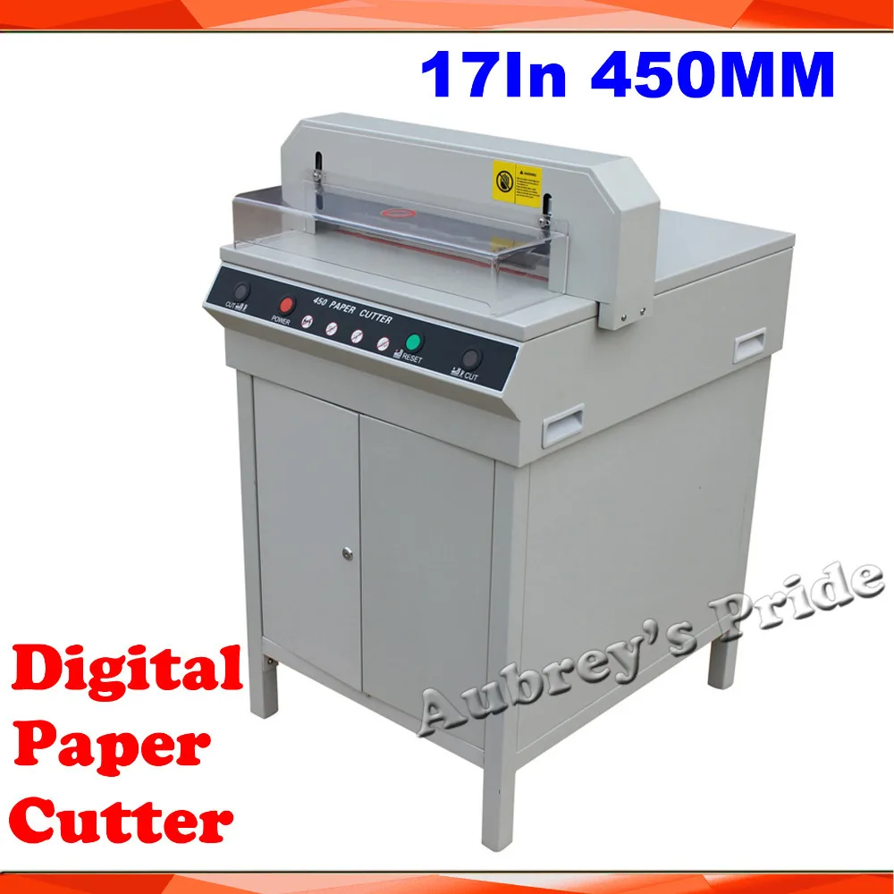 New Electric Digital Semi-Auto Previous Stack Thick Paper Cutter Cutting Machine