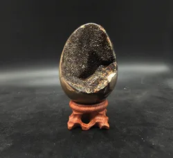 Natural Crystal Stone Dragon Septarian Geode Egg Mineral Specimen