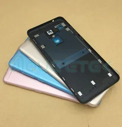 Original For Xiaomi redmi 5 Plus Battery Cover Back Housing Case + Power Volume Buttons Replacement Redmi5 Plus Battery Cover