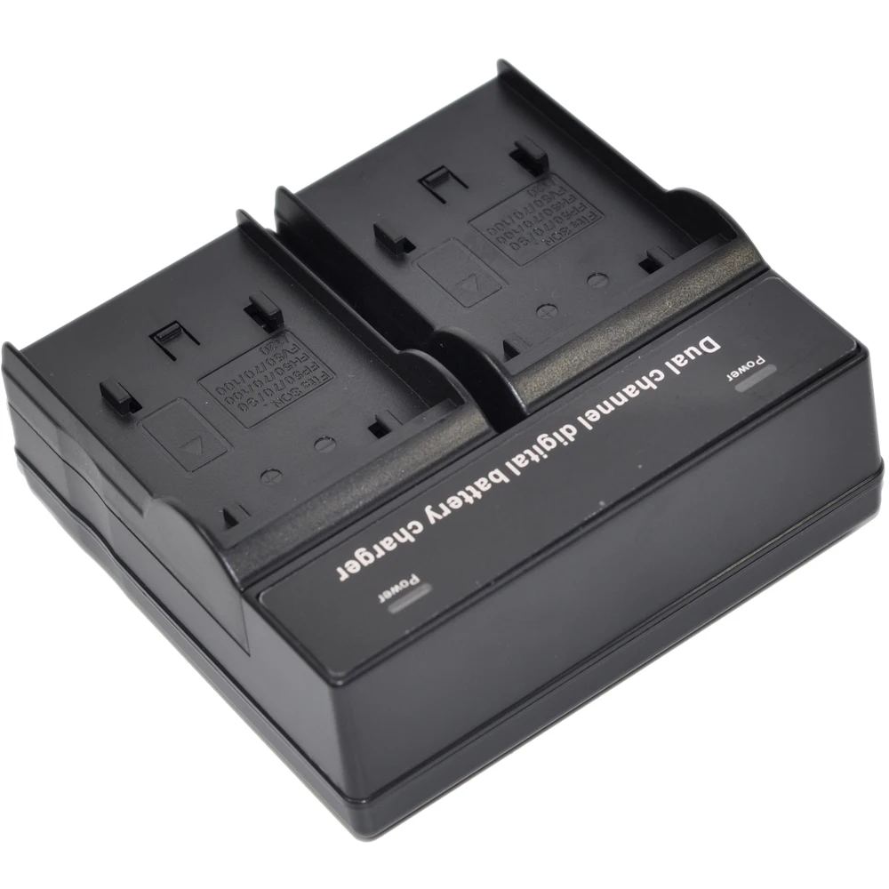 Battery Charger Ac Dual Voor NP-FM30 NP-FM50 NP-FM51 NP-FM70 NP-FM71 NP-FM90 NP-FM91 NPFM30 NPFM50 NPFM51 NPFM70 NPFM71 NPFM90