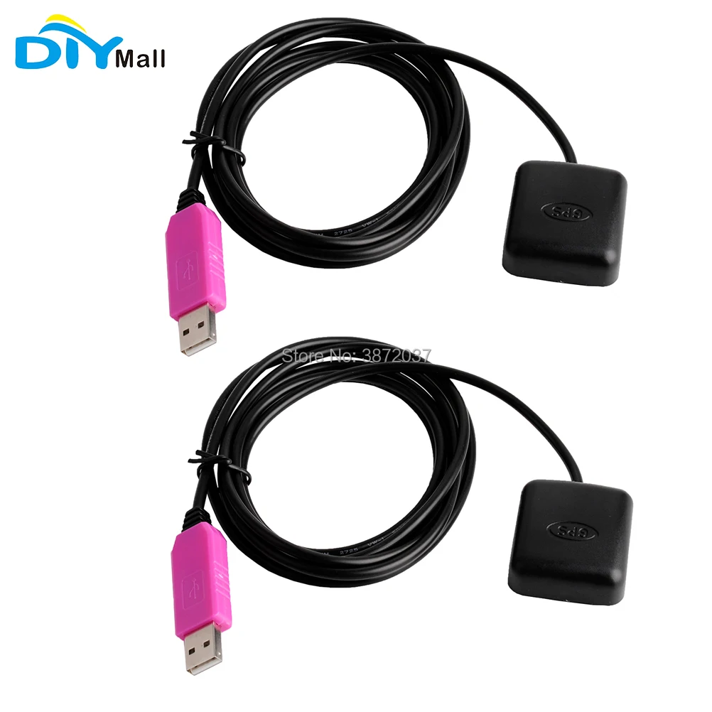 2pcs/lot DIYamll USB GPS Dongle G-Mouse GMOUSE CP2102 UART Support Google Earth VK-162