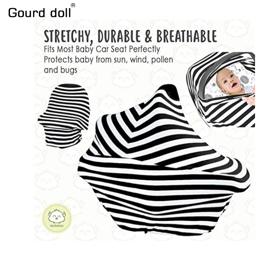 Gourd Doll Nursing Breastfeeding Privacy Cover Baby Scarf Infant Car Seat Stroller Breast Feeding Scarf Nursing Covers