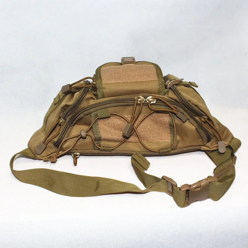 Molle bolsa à prova d'água para caça, pochete esportiva para trilhas e pesca, acampamento, cinto esportivo