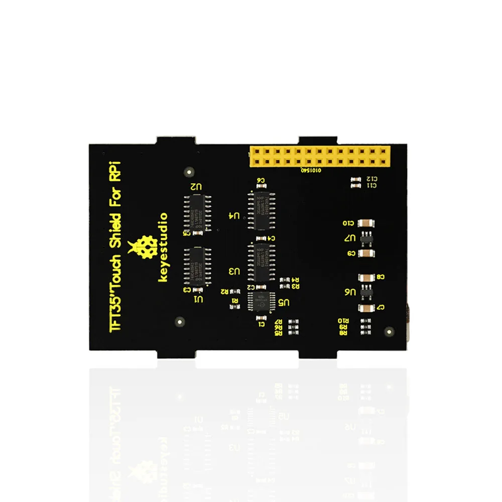 Imagem -02 - Keyestudio Tft Lcd Display 3.5 Polegada 480x320 16-bit Tft Tela de Toque Lcd Escudo para Raspberry pi 4b Módulo