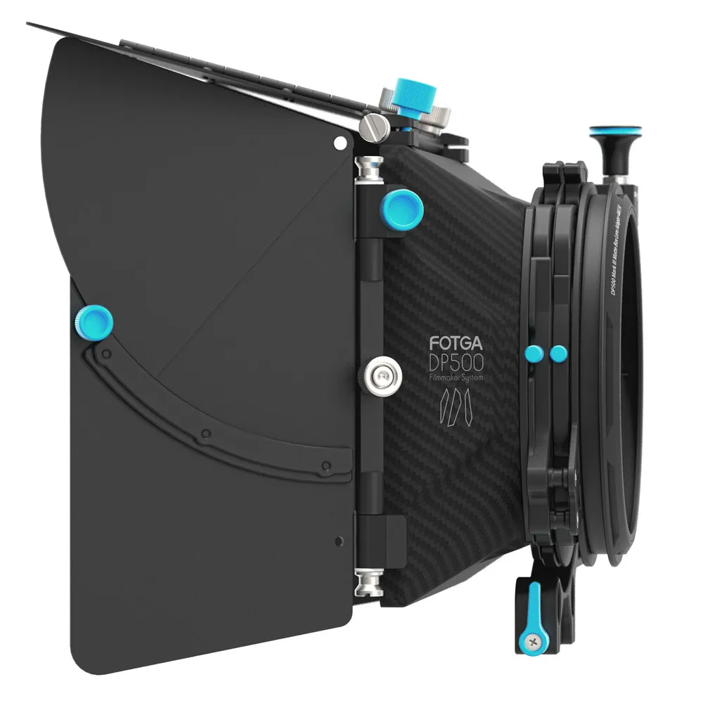 FOTGA DP500III Pro DSLR Swing-away Matte Box Sunshade for 15mm Rod Rig A7 A7S A7RIII A7SIII A6300 GH4 GH5 GH6S A6500 BMPCC RED