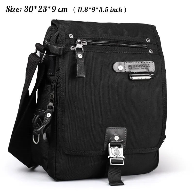 Imagem -02 - Ruil Homens Mensageiro Bolsa Moda à Prova Impermeável Água Oxford Pano Casual Multifuncional Viagem Bolsas Crossbody 2023