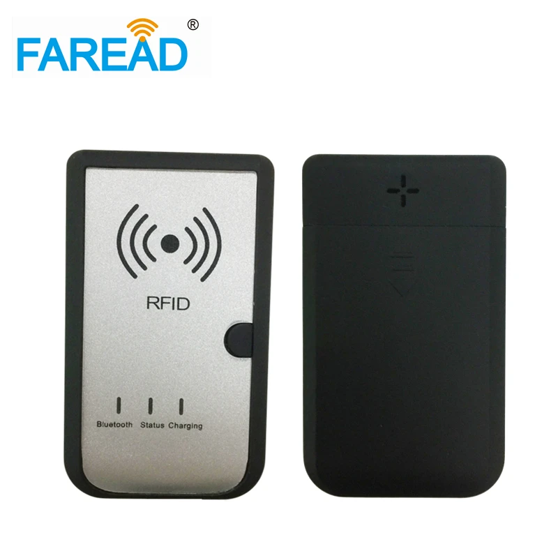 Mini desktop ISO11784/5 USB E-wallet Bluetooth-compatible RFID card reader 125kHz EM4200,TK4100 microchip scanner for PC&android