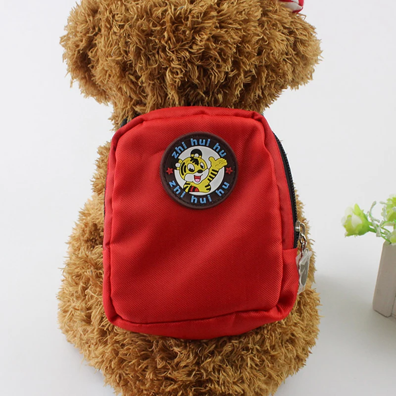 Nylon Backpack For Pet Cat Multifunction School Bag Pet Dog Backpack for Small Dog Dog Backpack With Harness Leash