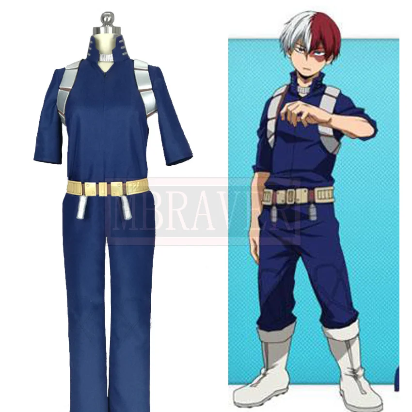 Shouto Todoroki Shoto Halloween Christmas Party Uniform Cosplay Costume Customize Any Size