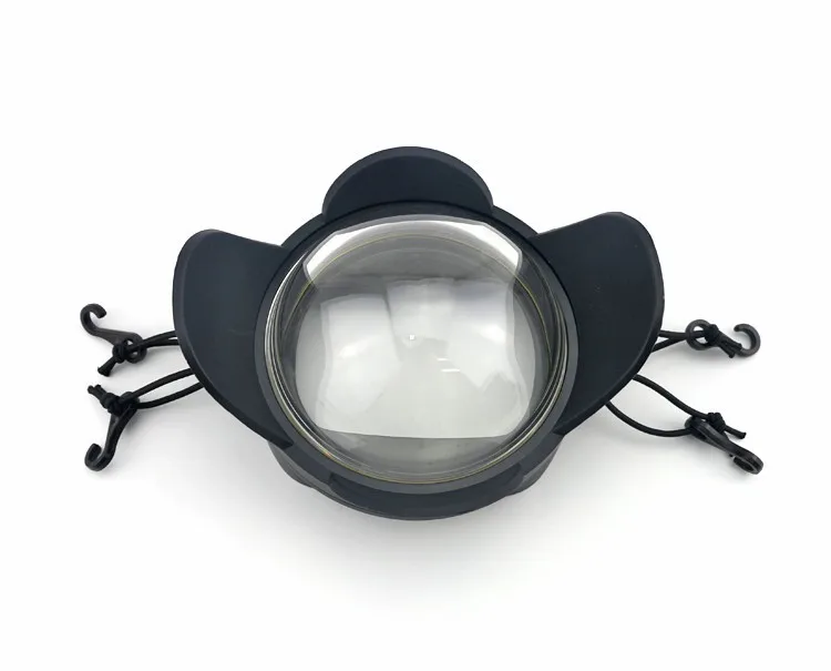 Meikon Standard 67mm Optical Fisheye Lens Shade Square Fisheye Port for Sony NEX-5R NEX-7