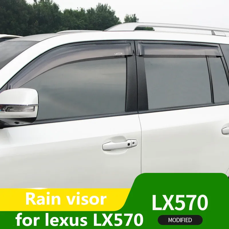 car Rain visor for lexus LX570 rain visor lexus 570 special window rain eyebrow modified off-road accessories