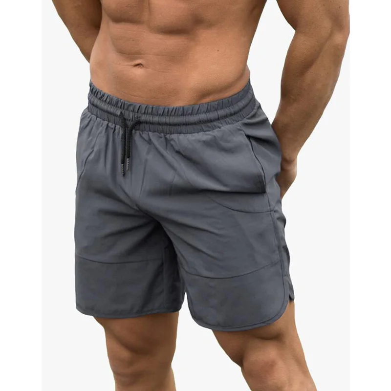 Running Shorts Men Quick Dry Workout Bodybuilding Gym Shorts Spandex Sports Jogging 2023 Pocket Tennis Training Shorts