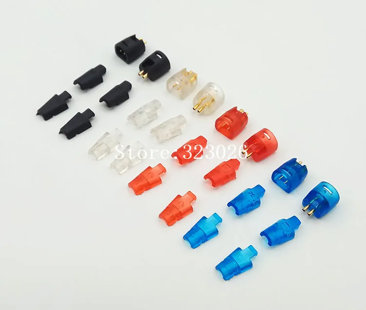 Diy IE8 IE80 pin earphone pin new version six parts 2pairs