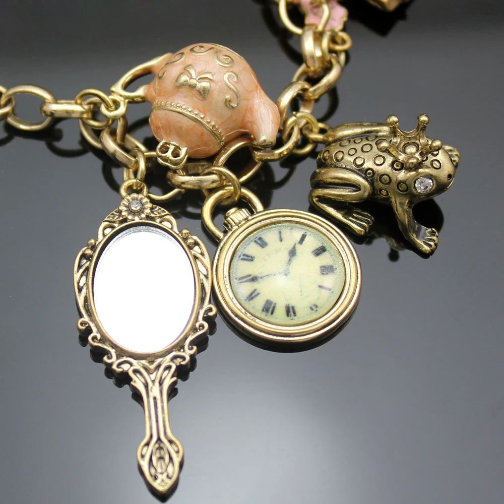 Unisex Fashion Charm Bracelet Vintage Beads Chain Bangle For Women Pulseira Masculina Jewelry Size Adjustable Accessories Gift