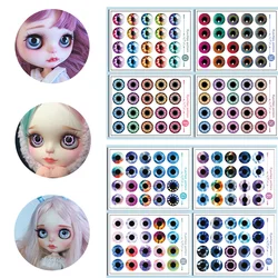 10 paar/set DIY Eyechips Patroon Blyth Oog Pop Chips Papier Patroon voor 1:6 ICY Blyth Pop Ogen Accessoires Leerling paster DIY TOOL