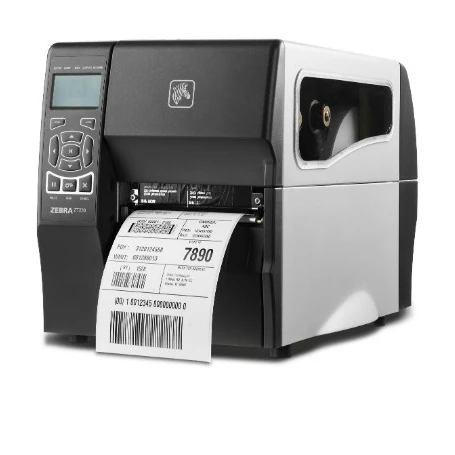 Zebra-impressora industrial zt230, 203dpi, impressora de código de barras com mais acessível