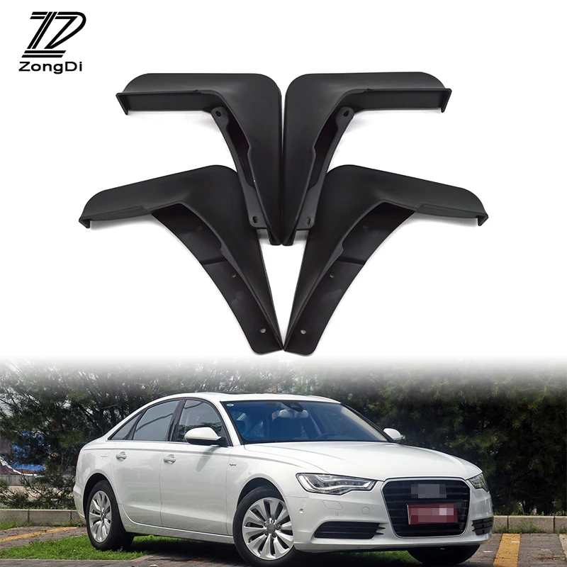 ZD Car Front Rear Mudguards For Audi A6 C7 2011 2012 2013 2014 2015 Sedan Mud Flaps Accessories Splash Guard Car-styling Fenders