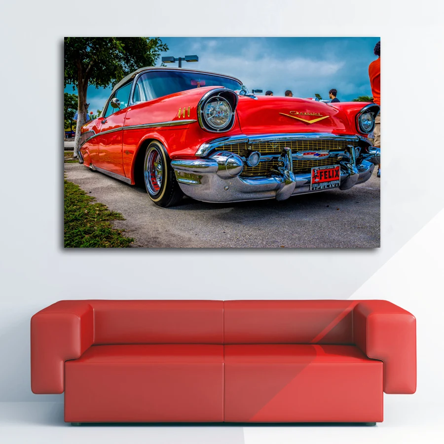 Lowrider Car custom tuning Retro Car Wall Art Posters Canvas Art Prints Art Paintings For Living Room Decor