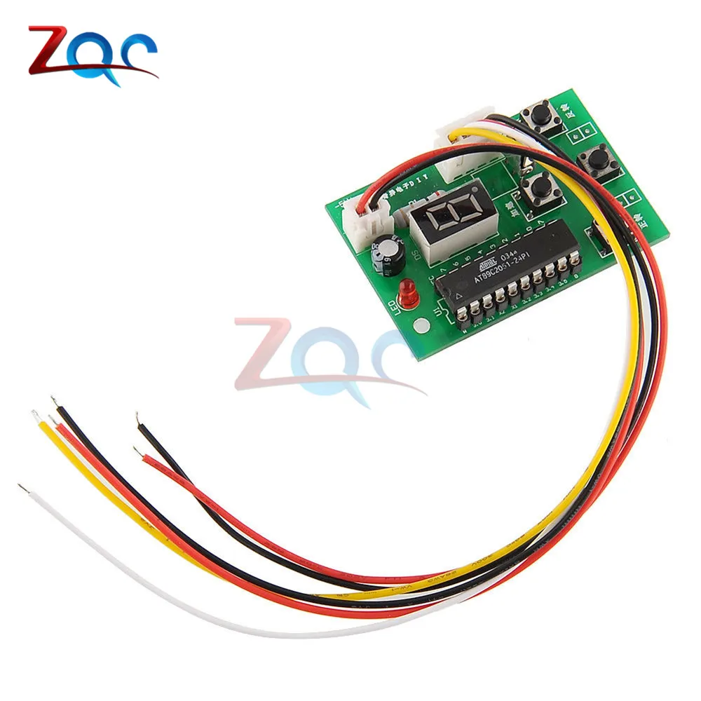 DC 4 -6V Stepper Motor Driver Controller Integrated Board 2 Phase Adjustable Speed Motor Driver Module with Remote Control