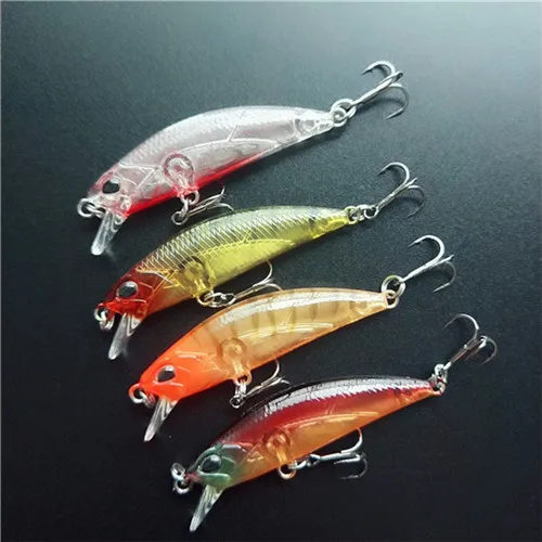 Tsurinoya 4PC 50mm 5g Sinking Minnow Künstliche Köder für Forelle Bass Fishing Wobbler Laser Hard Long Cast Angeln locken DW63