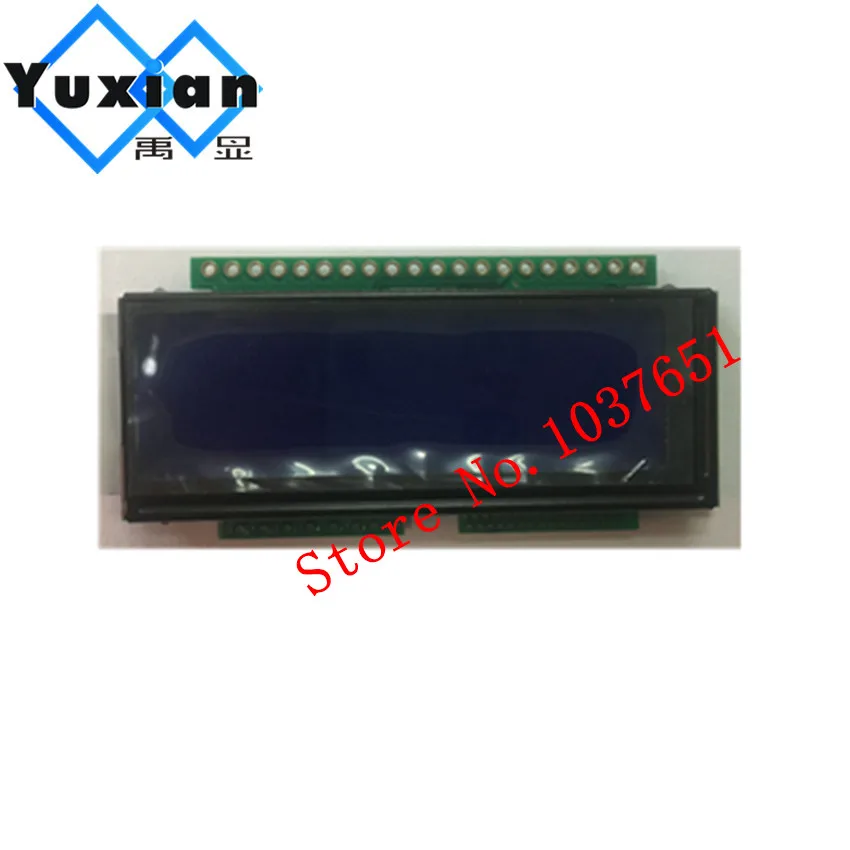 122x32 12232G lcd display module blue screen  ST7920 blue PCB size : 68*32mm