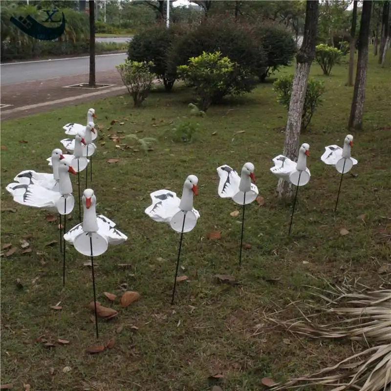 Xilei-Tyvek Goose Decoys, Windsock, Hunting Goose Decoys with Ground Stake, Factory Directly Sell