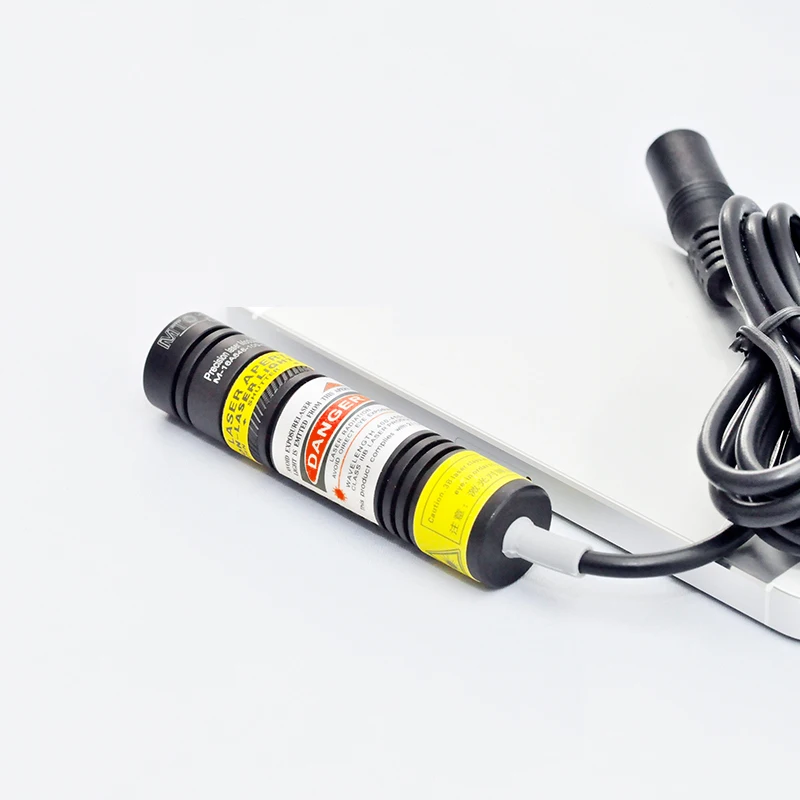 Focusable 650nm 10 mw Rode Laser Dot Module voor Kleren Snijden/Hout Snijden Mechanische Positionering