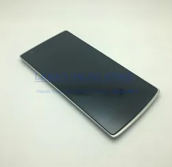 Tested Working Old Used Oneplus One LCD Screen for Oneplus One LCD Display+Touch Screen Replacement with Frame Screen