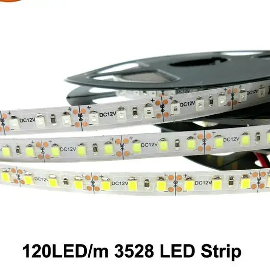 

2835 LED Strip Single Layer PCB 600 Light 2835 SMD 12V Flexible LED Tape White Warm White