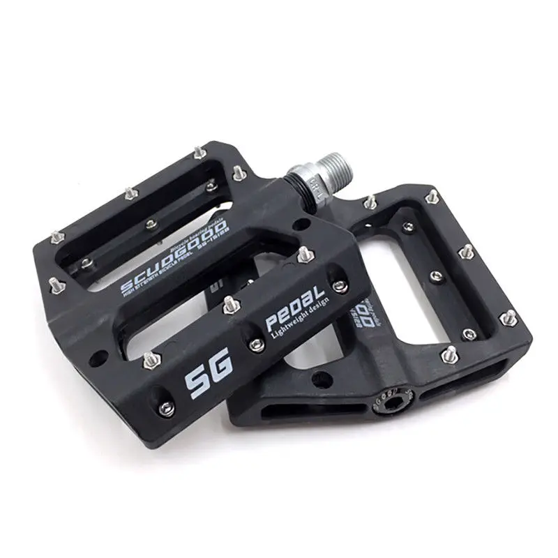 Mountain Bike Pedal MTB Pedals BMX Bicycle Flat Pedals Nylon Multi-Colors MTB Cycling Sports Ultralight Accessories