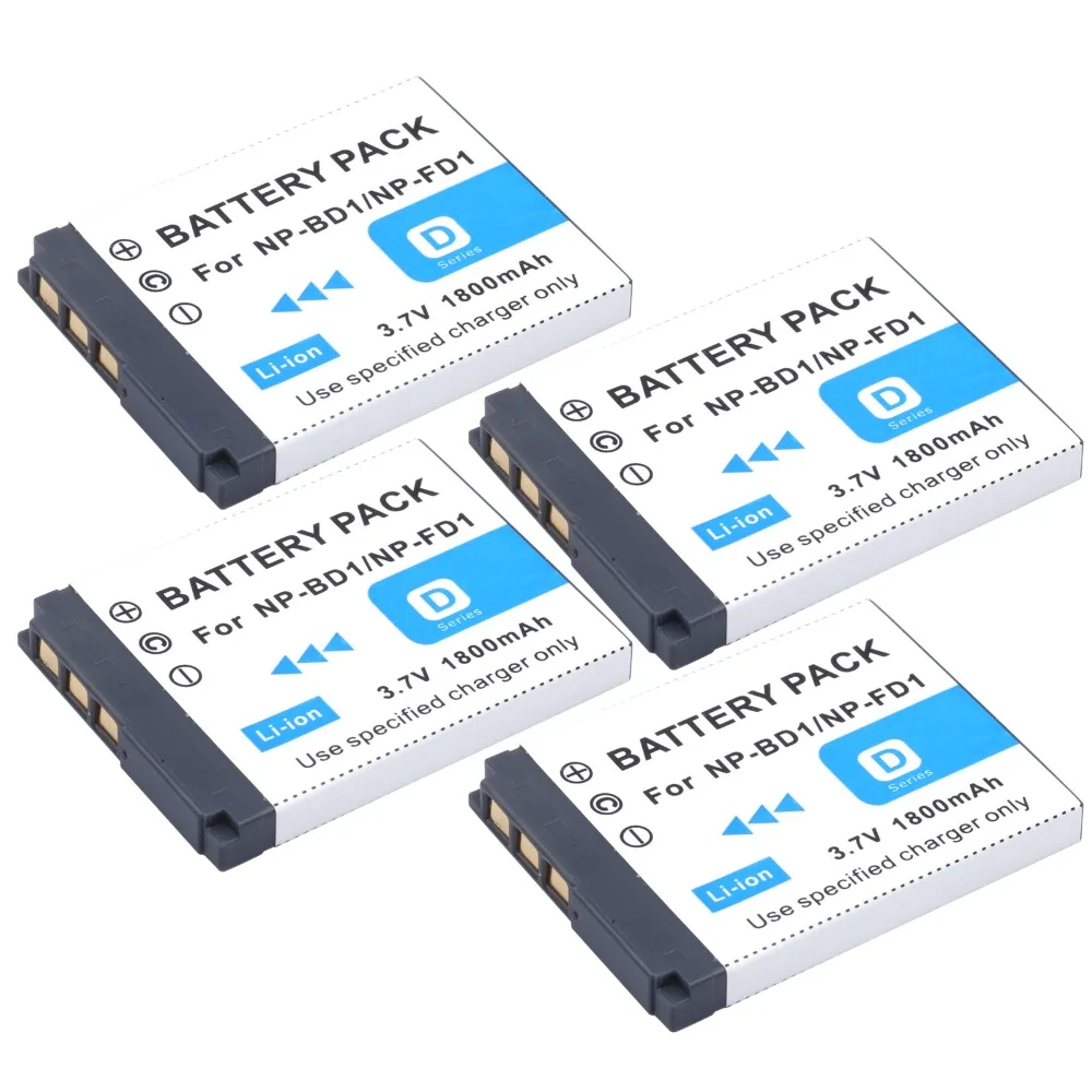 NP-BD1 Battery + Charger for SONY Cyber-Shot DSC-T700H DSC-T900 DSC-T900B DSC-T2 DSC-T70 DSC-T75 DSC-T77 DSC-T90 DSC-T200 DSC-T3