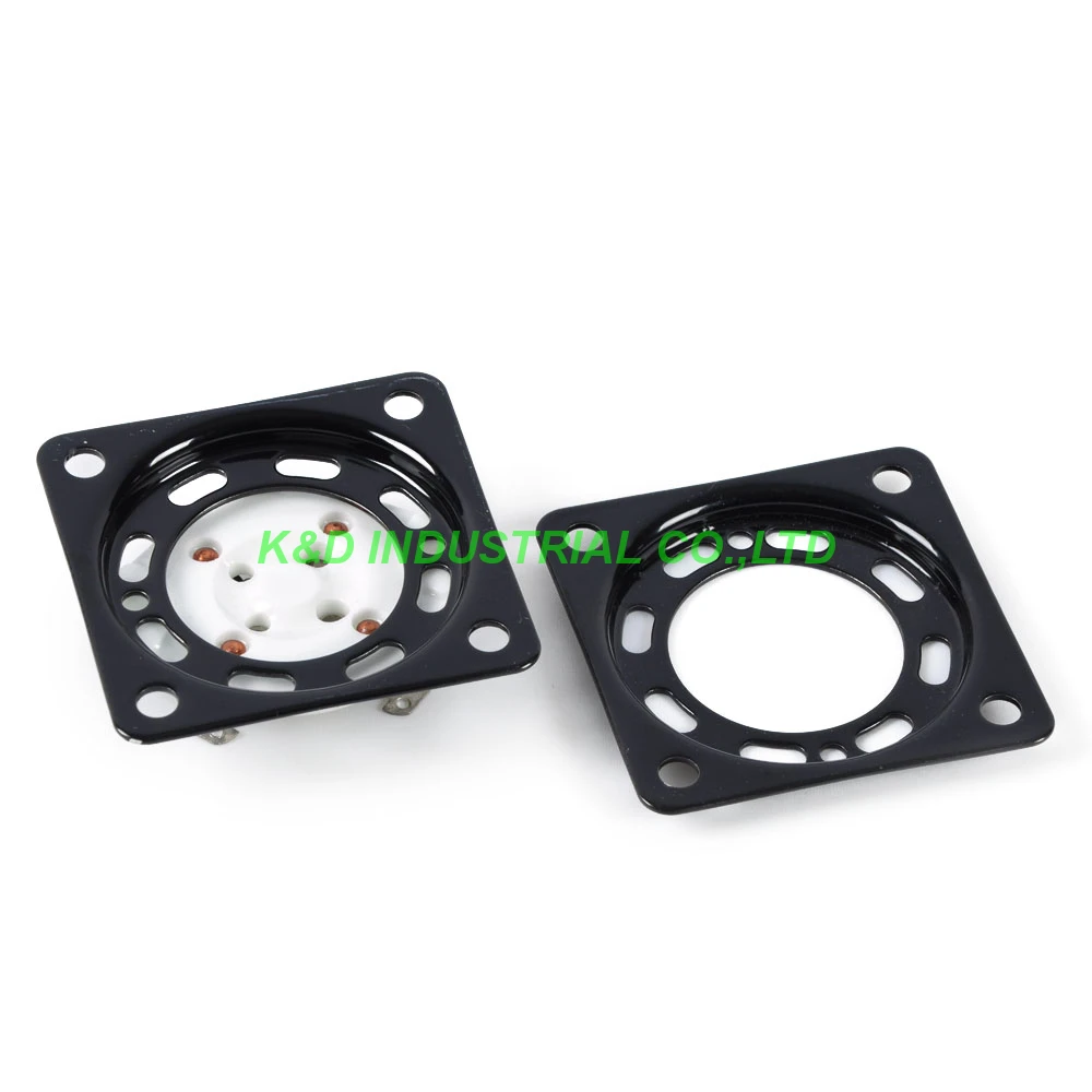 Base de tubo de montaje de acero inoxidable, 4 unidades, 4 pines, placa a prueba de golpes, negro, U4A, U5A, U6A