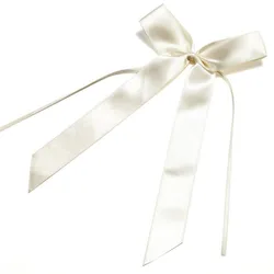 25pcs Bowknots Delicate Wedding Bowknots Ribbon Bows Cars Chairs Cloth Party Decorations (Ivory) AA8303