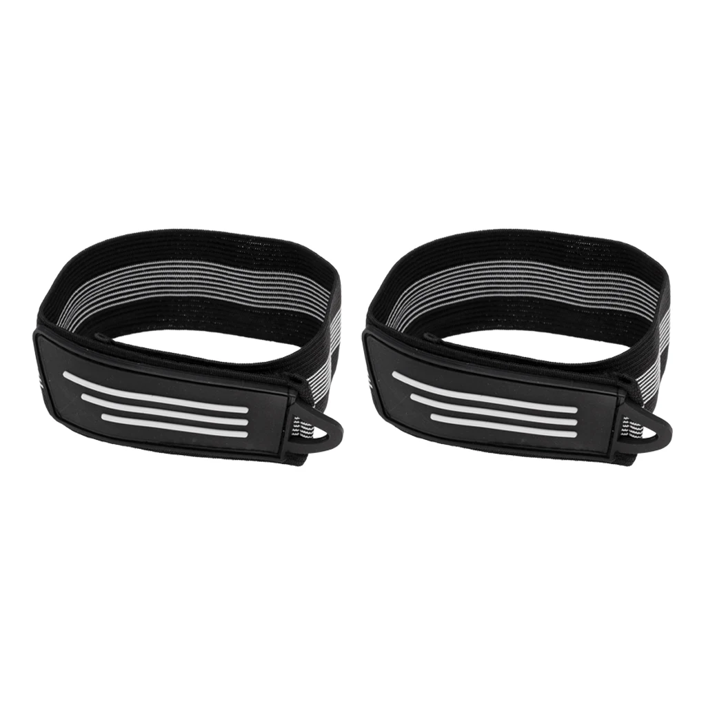 4 Pairs Bicycle Ankle Leg Strap Cycling Bike Pants Bands Leg Clip Strap With the Ankle Clip, More Easily Ride and Climb