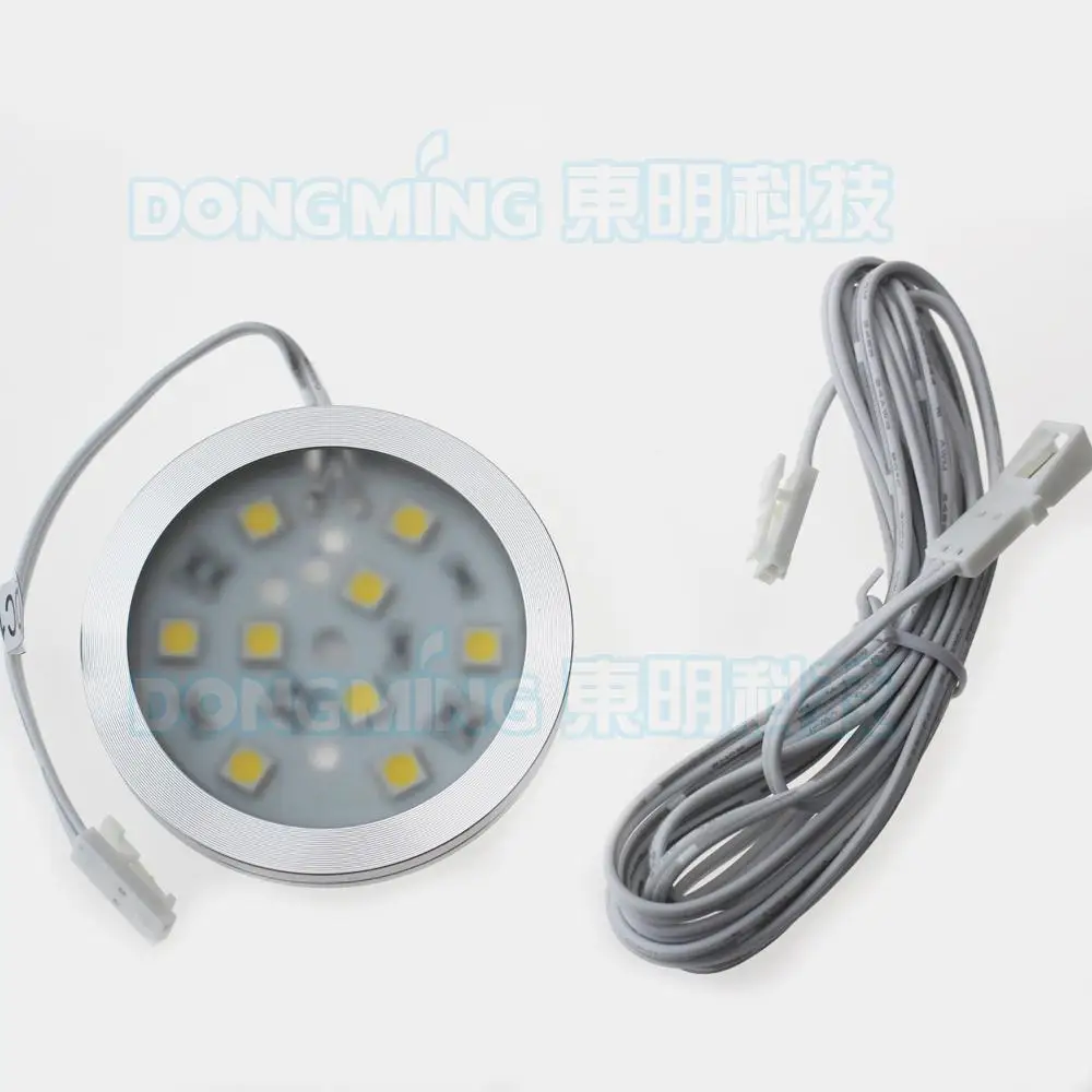 

12PCS/LOT Wholesale 5050smd LED Chips Under Cabinet Light Bulb 12V 140LM high intensity wine cases/bookcases/showcases Lighting