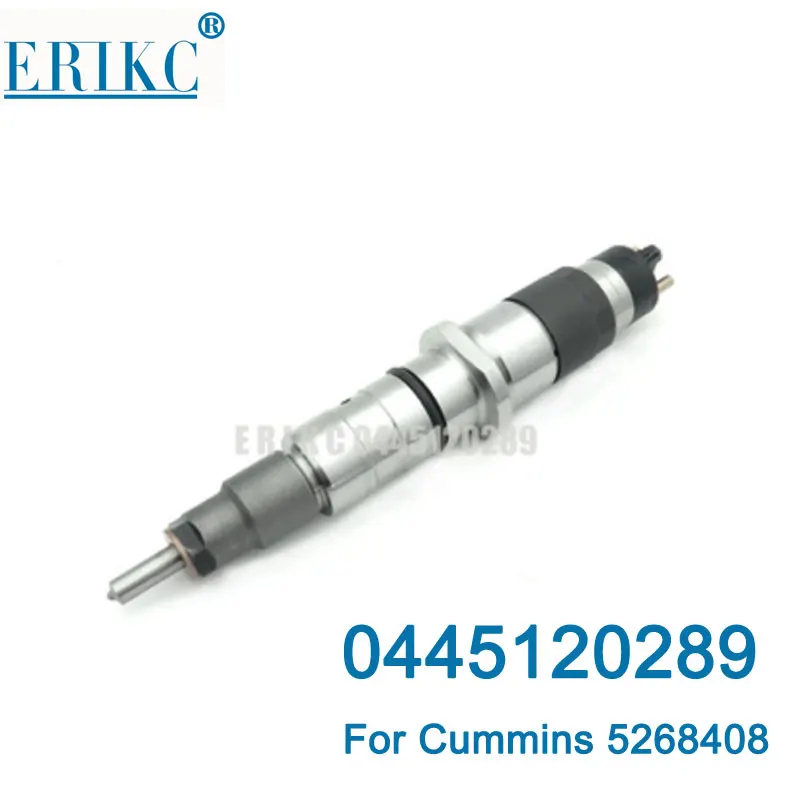 ERIKC Diesel Injector 0445120289 High Pressure Injection 0 445 120 289 Fuel Inyector Nozzle Set 0445 120 289 for Cummins 5268408