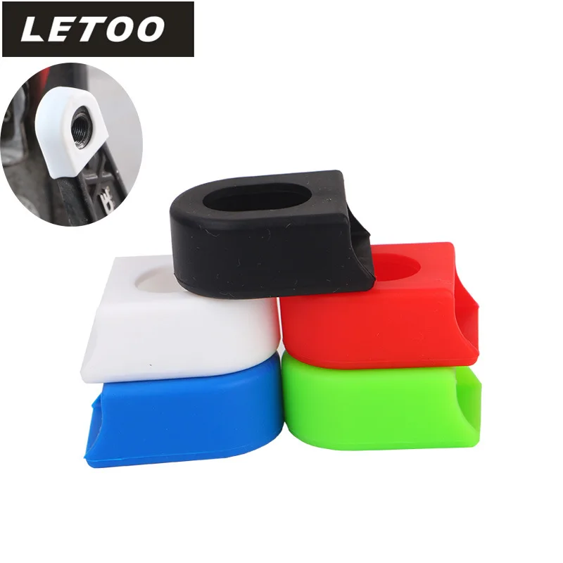 multi color crankset crank protective sleeve protector MTB road bike crank dead fly protective cover