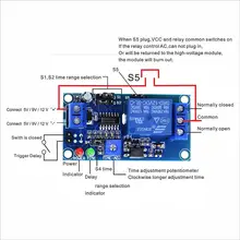 12V DC timer relay module with delay and LED #2