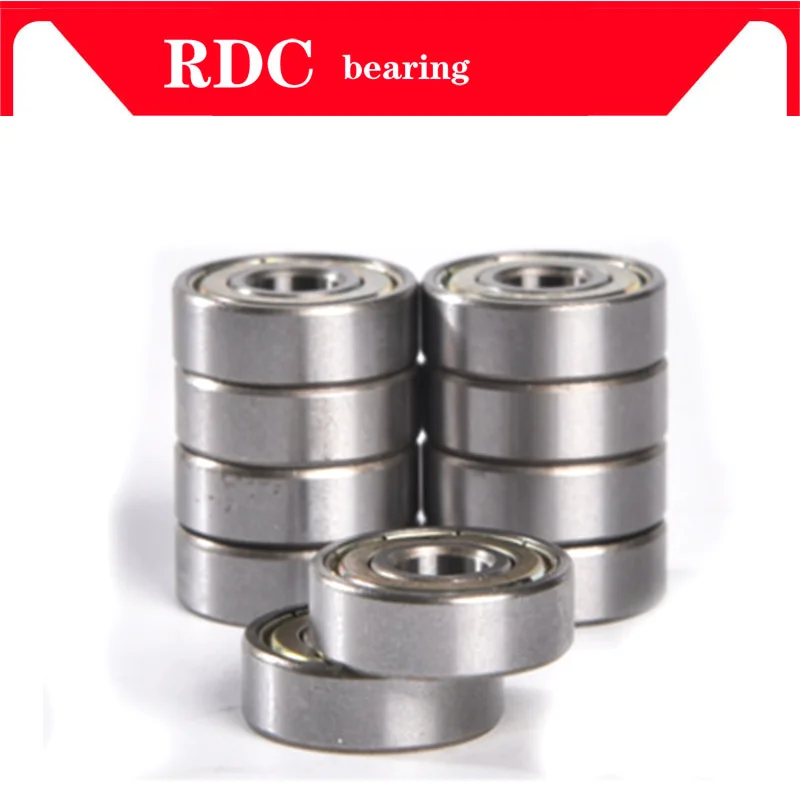 10 PCS MR126ZZ L-1260 MR126-2RS 6*12*4 mm 6x12x4 mm Miniature MR126 ZZ Ball Bearings L-1260ZZ MR126z