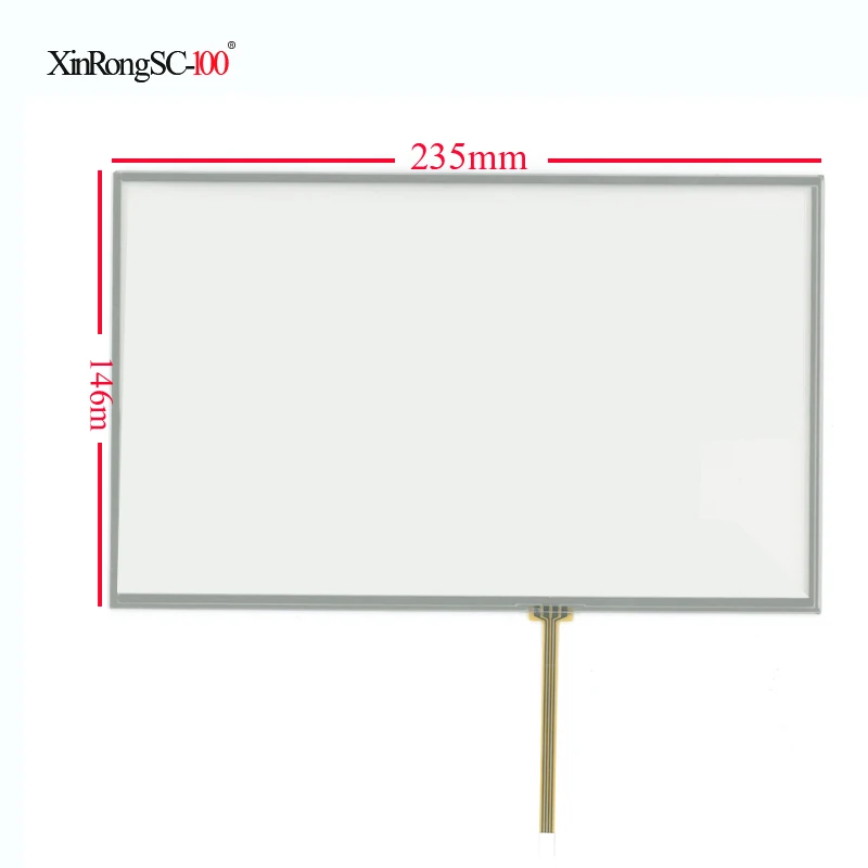 

10.4 inch AT 462 A1 Touch Screen Glass 235mm*145mm 4 wire resistive Touch Panel FOR TABLE for laptop 235*145