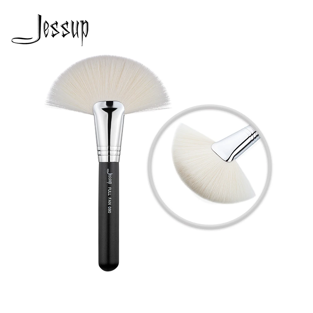 Jessup-brocha de polvo para maquillaje facial, herramienta cosmética de belleza, colorete, resalte, 090