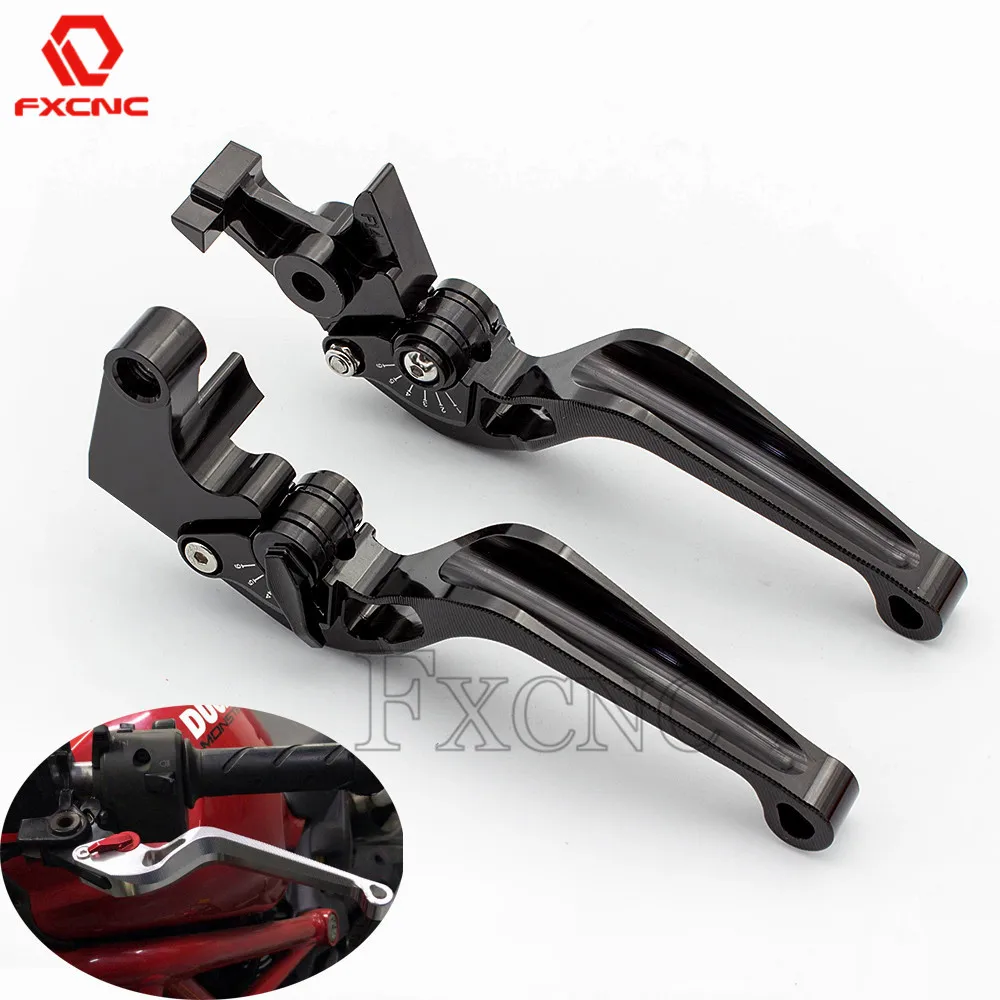 

FOR SUZUKI GSX1250 F/SA/ABS GSF1250 BANDIT 1250 2007-2015 CNC 3D Snake Motorcycle Accessories Adjustable Brake Clutch Levers