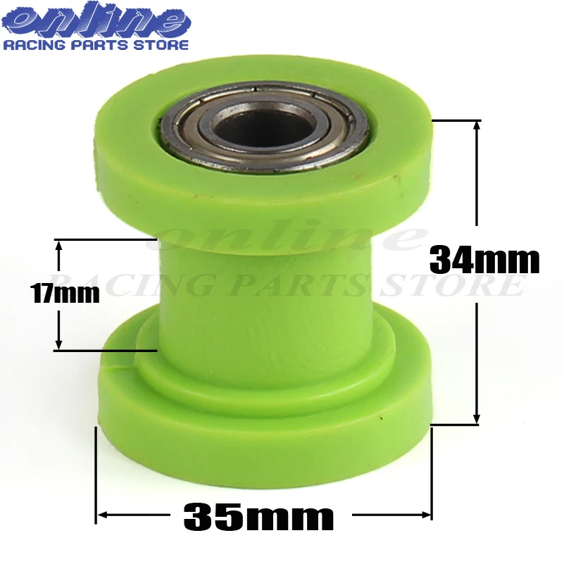 Motorcycle motorbike 8mm or 10mm Chain Roller Tensioner Pulley wheel guide For Kayo BSE SSR SDG Thumpstar Pit Pro Pit Dirt Bike