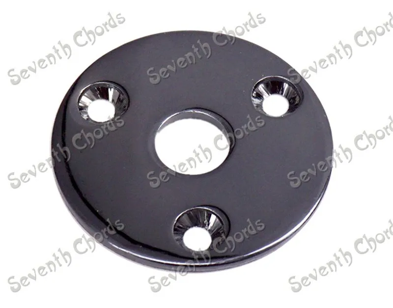 3 Teile/los Metall Runde Gitarre Jack Platten JackPlate Abdeckung Für Bass Elektrische Gitarre Zubehör Teile – Detail 8